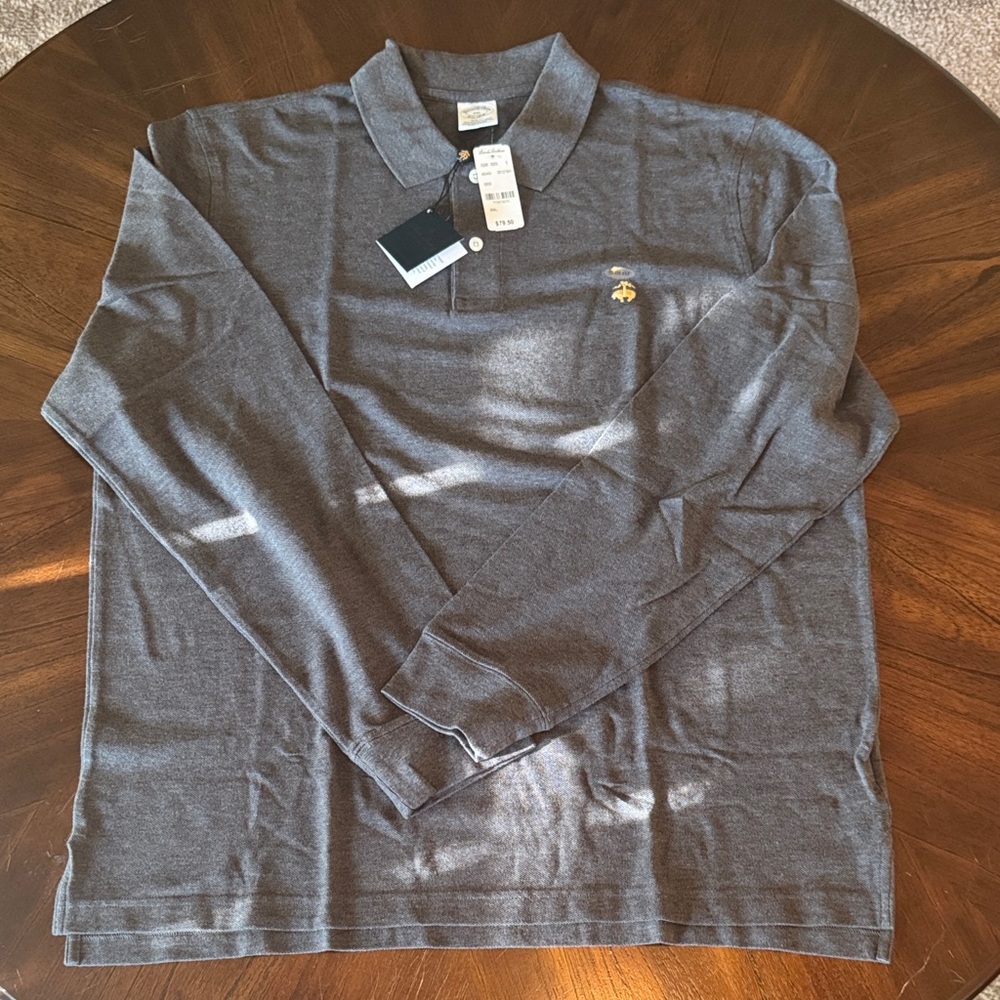 Brooks Brothers Charcoal Polo Shirt